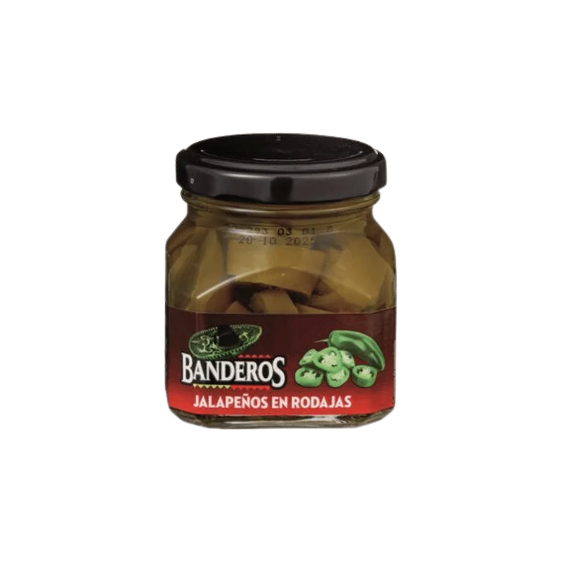 Banderos Jalapeños en Rodajas 135g