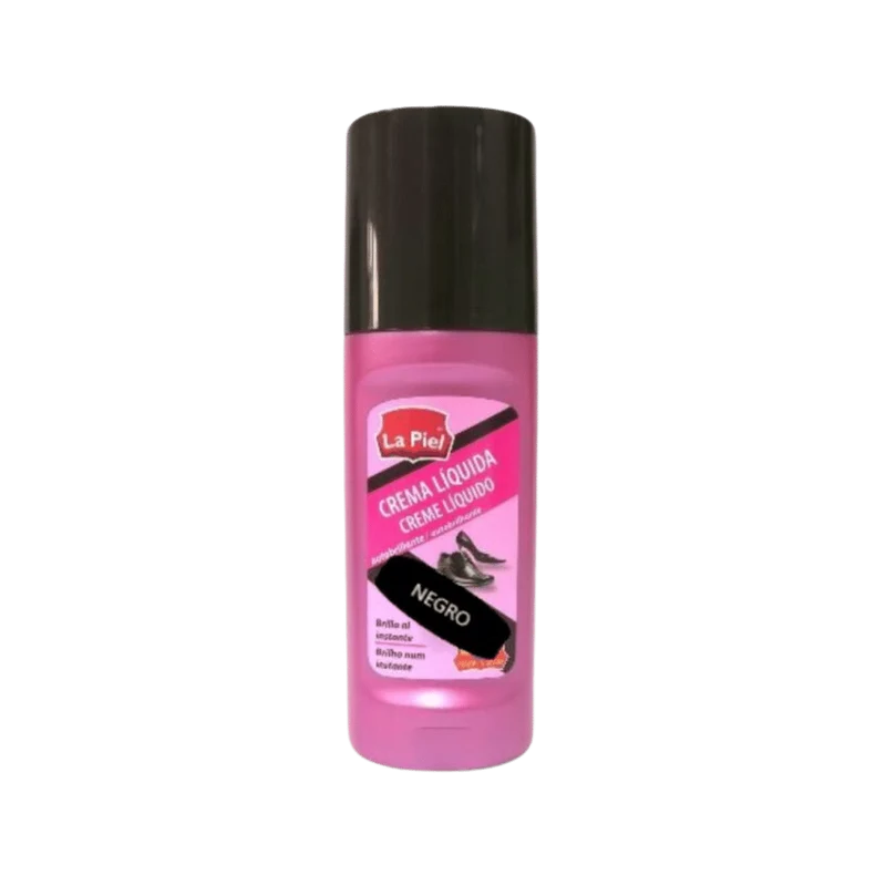 La Piel Crema de Calzado Negro