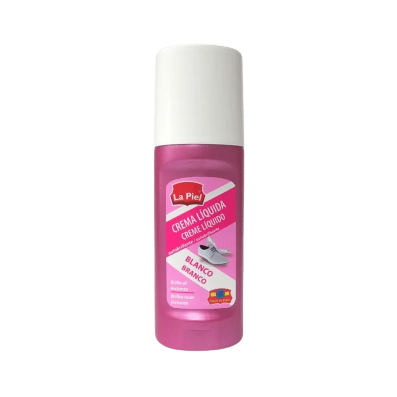 La Piel Crema de Calzado Blanco