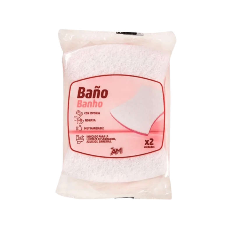 Estropajo Baño AM 2u