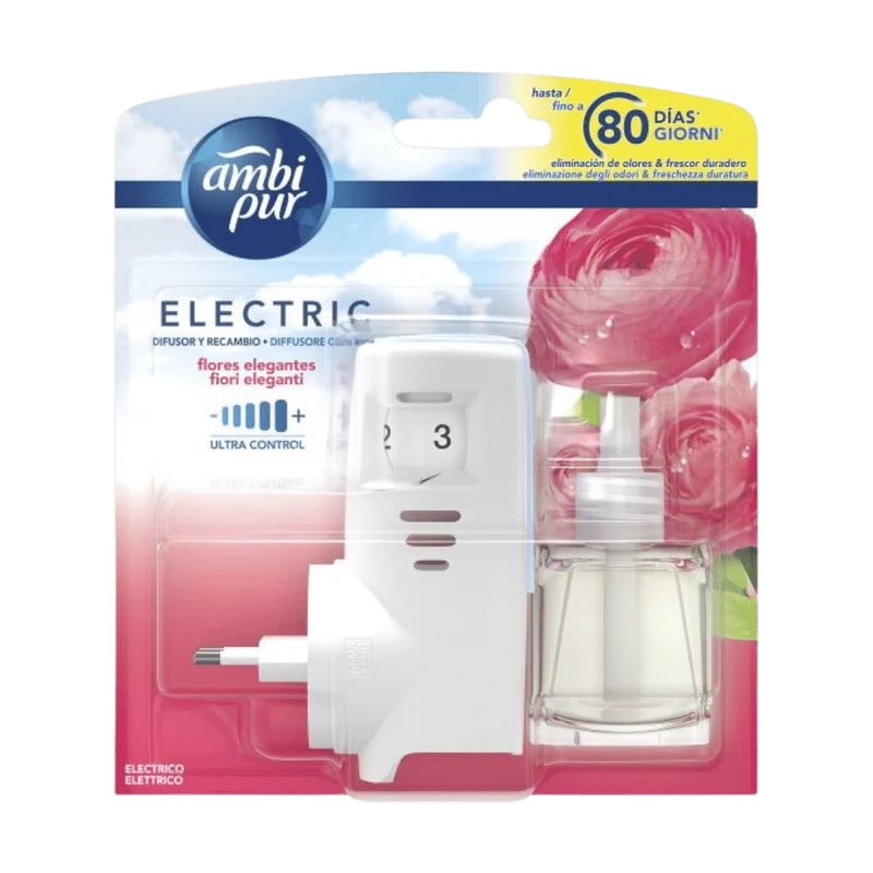 Ambi Pur Eléctrico Flores Elegantes