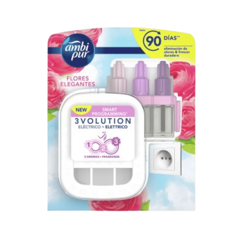 Ambi Pur Eléctrico 3Volution Flores Elegantes