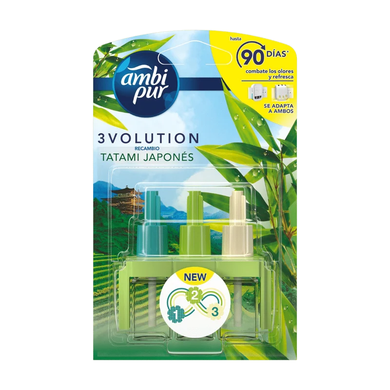 Ambi Pur Eléctrico 3Volution Recambio Tatami Japonés
