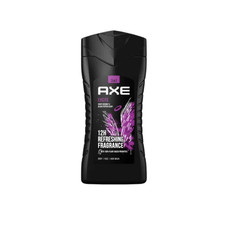 Axe Gel de Ducha 3en1 Excite 250ml