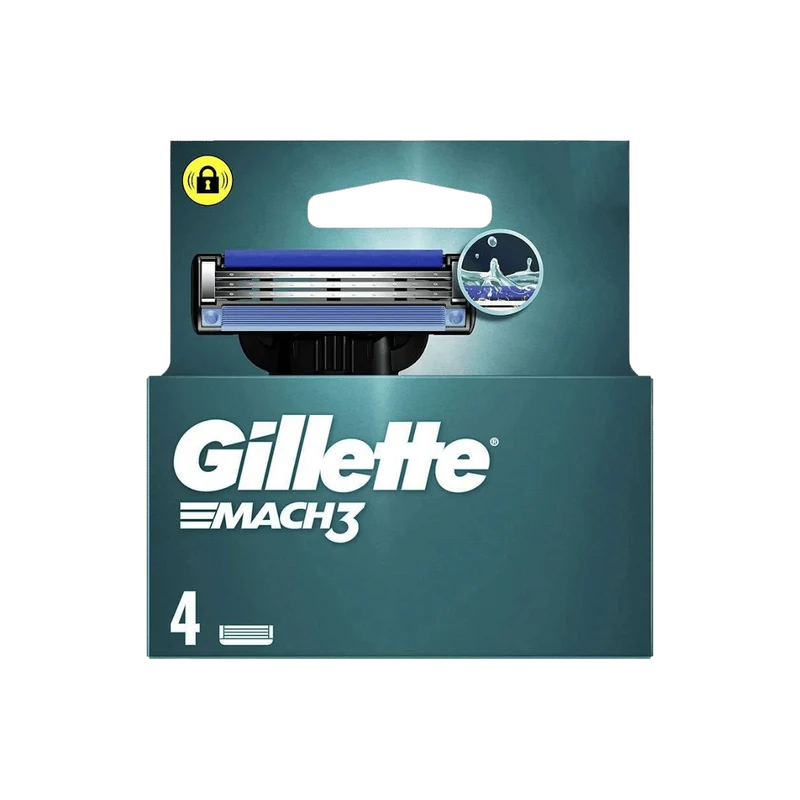 Gillette Mach 3 Recambio 4u