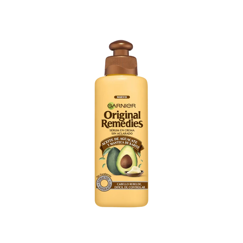 Original Remedies Aceite en Crema sin Aclarado Aguacate