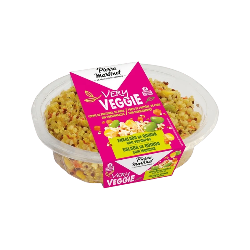 Pierre Martinet Ensalada de Quinoa con Verduras