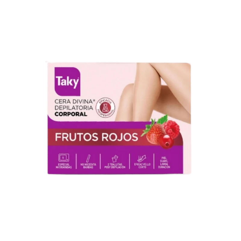 Taky Cera Depilatoria Frutos Rojos 400g