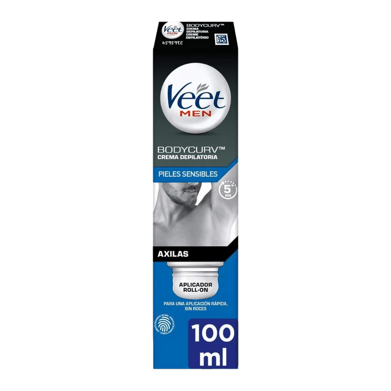 Veet Men Crema Depilatoria Axilas en Roll-On