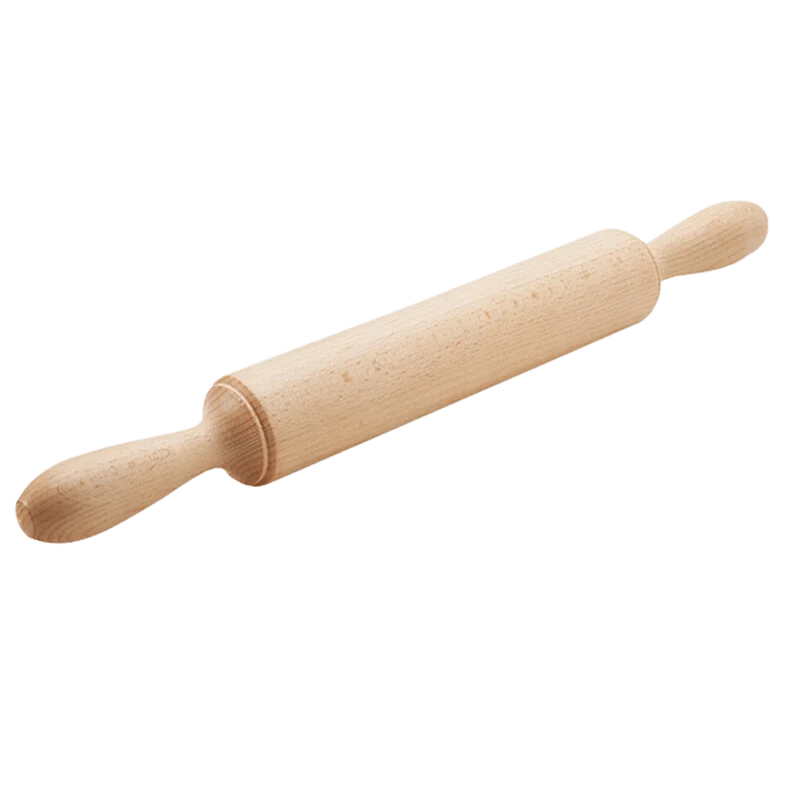 Rodillo para Amasar de Madera