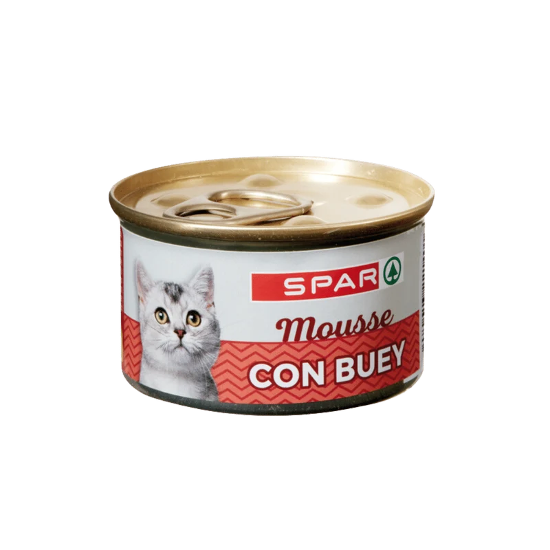 Gatos Mousse SPAR con Buey