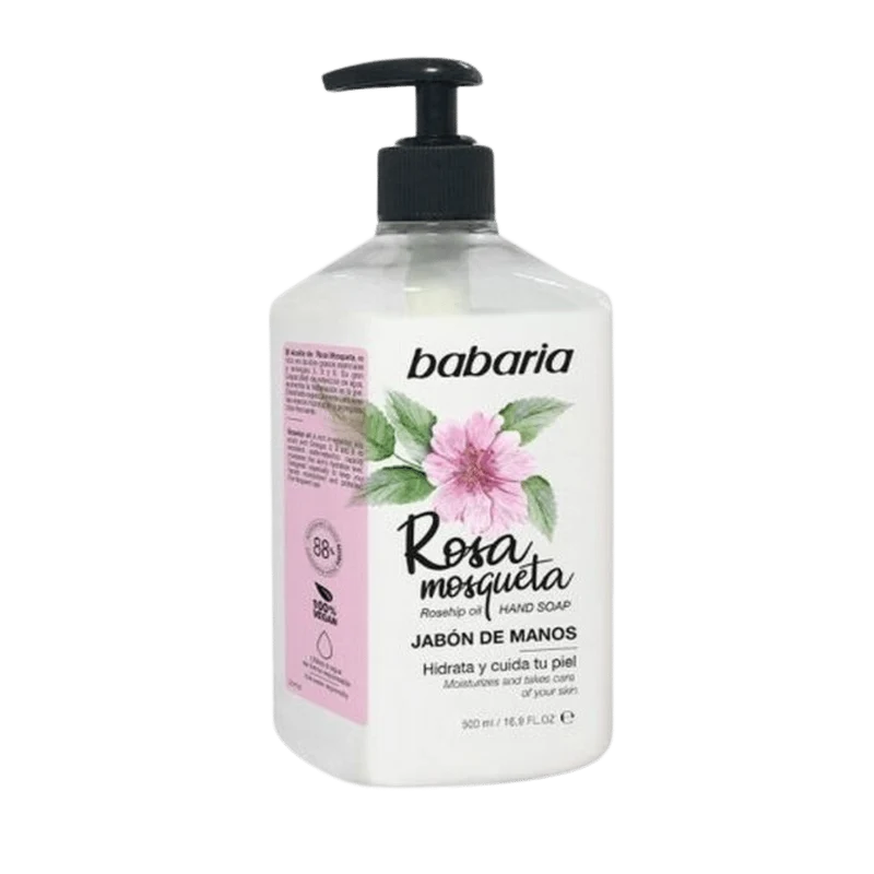 Babaria Jabón de Manos Rosa Mosqueta