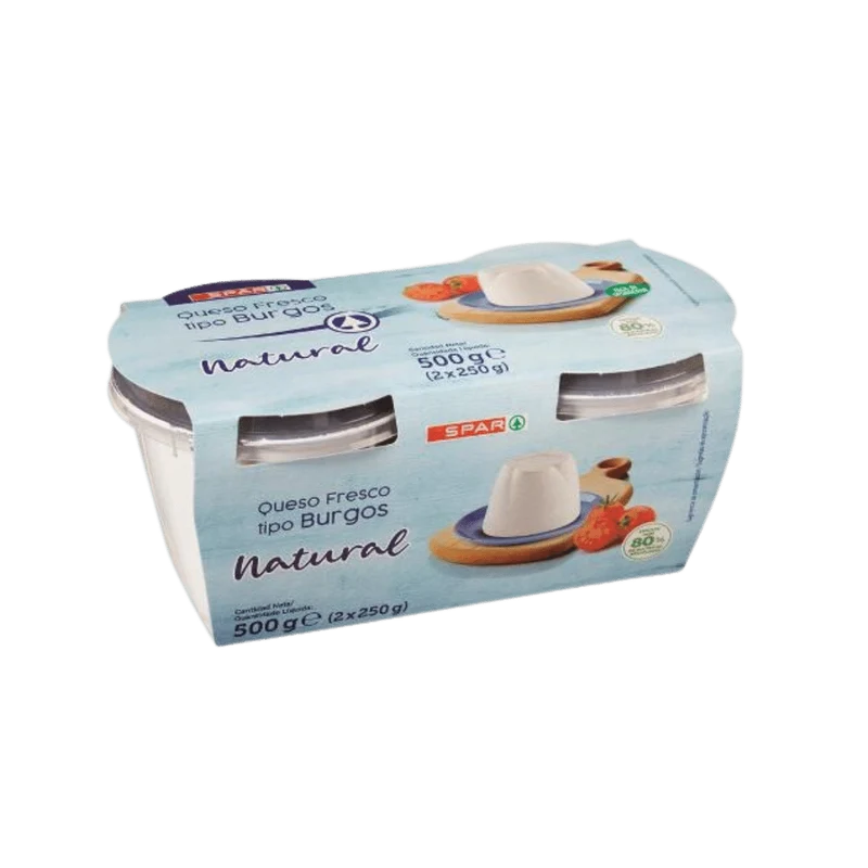 Queso Fresco Tipo Burgos SPAR 2u