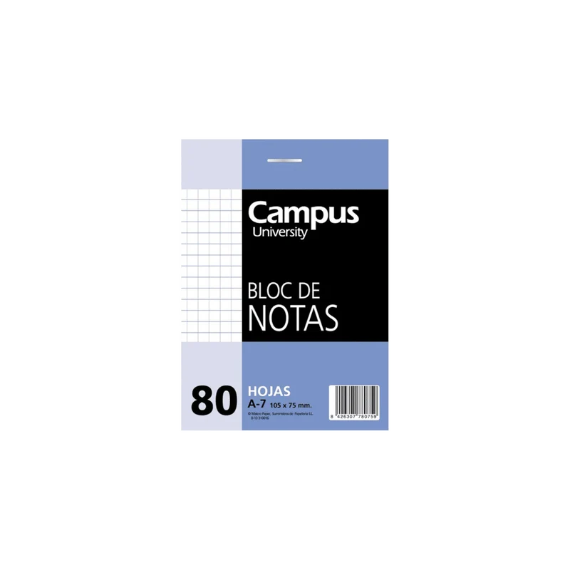Bloc de Notas A7 - Cuadros