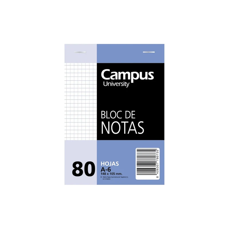 Bloc de Notas A6 - Cuadros