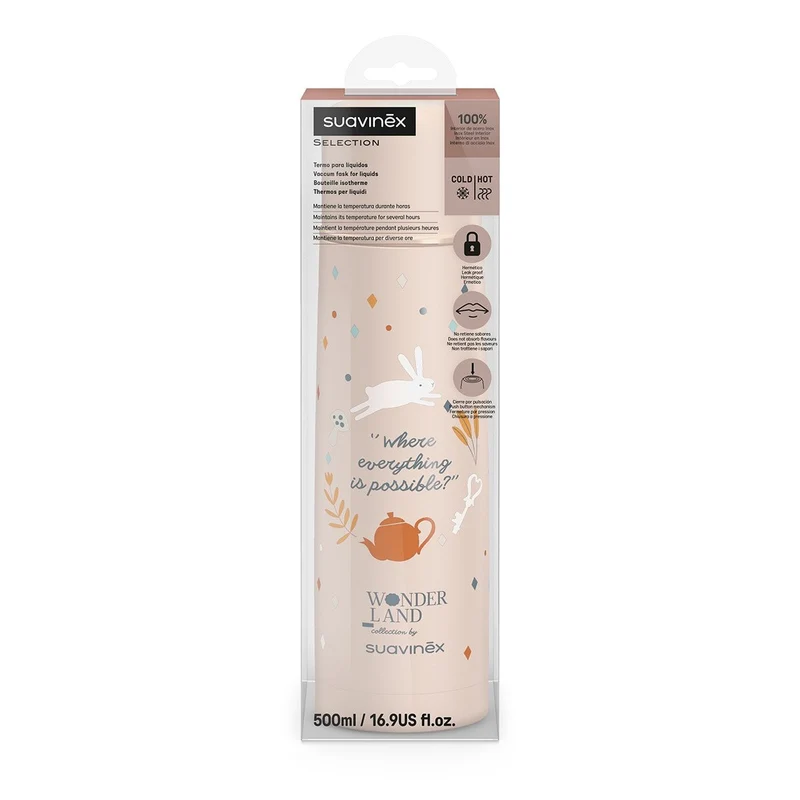 Suavinex Sel Termo Líquido Wonderland Rosa 500ml