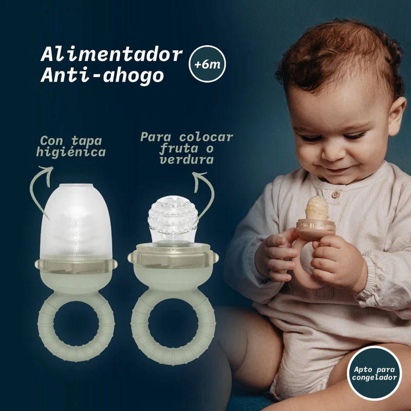 Suavinex Sel Alimentador Antiahogo Silicona 1un Verde