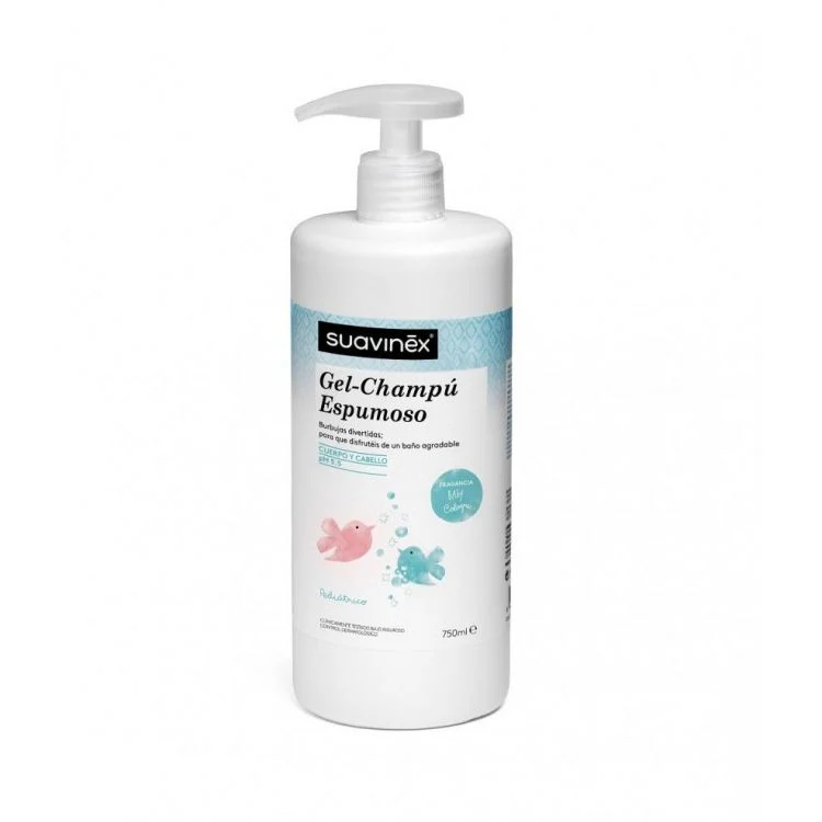 Suavinex Gel Baño Espumoso 2 en 1 750ml