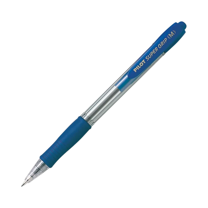 Bolígrafo Pilot Super Grip - Azul