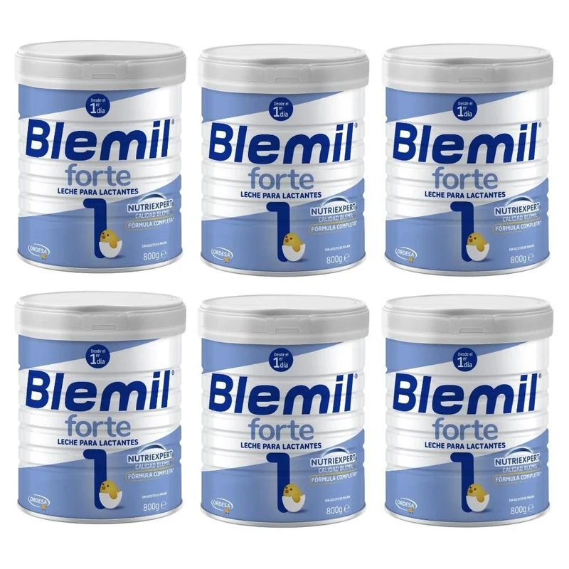 BLEMIL Forte 1 Leche para Lactantes PACK 6x800gr