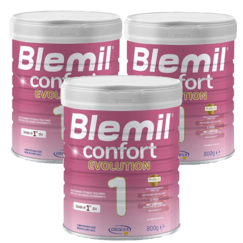 BLEMIL 1 Confort Evolution PACK AHORRO 3x800g