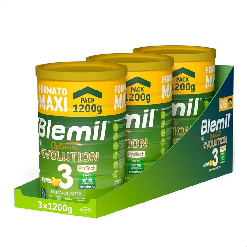 BLEMIL 3 Optimum Evolution Leche de Crecimiento Triplo 3x1200 gr