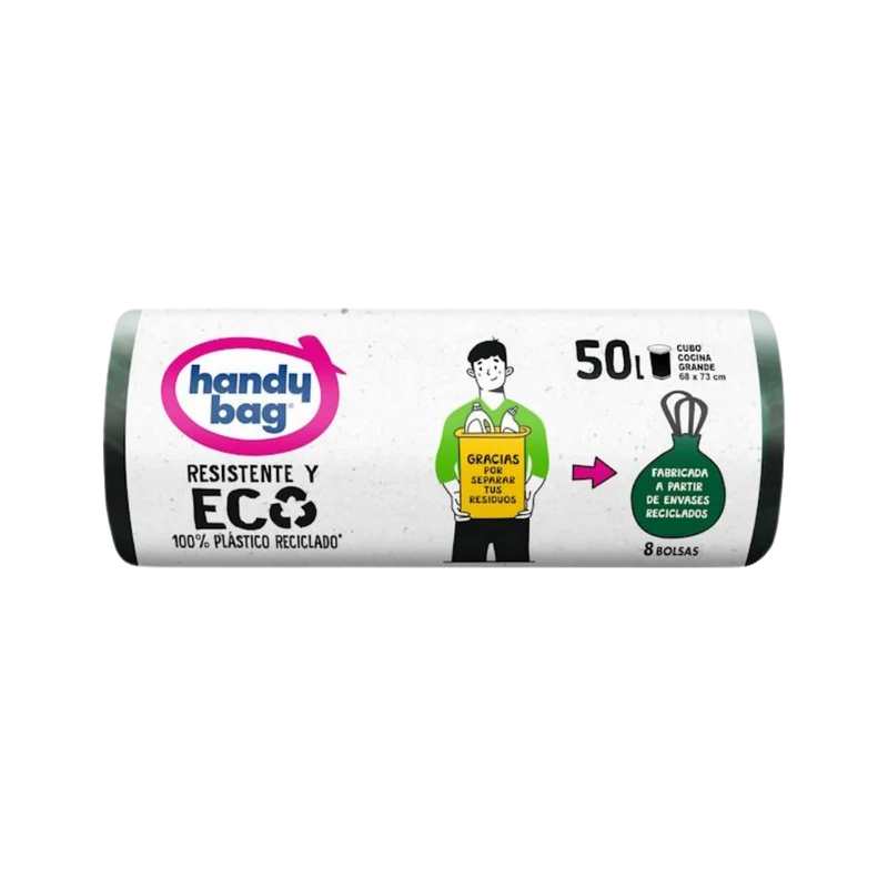 Bolsas de Basura Resistente y Eco Albal 50L 8u