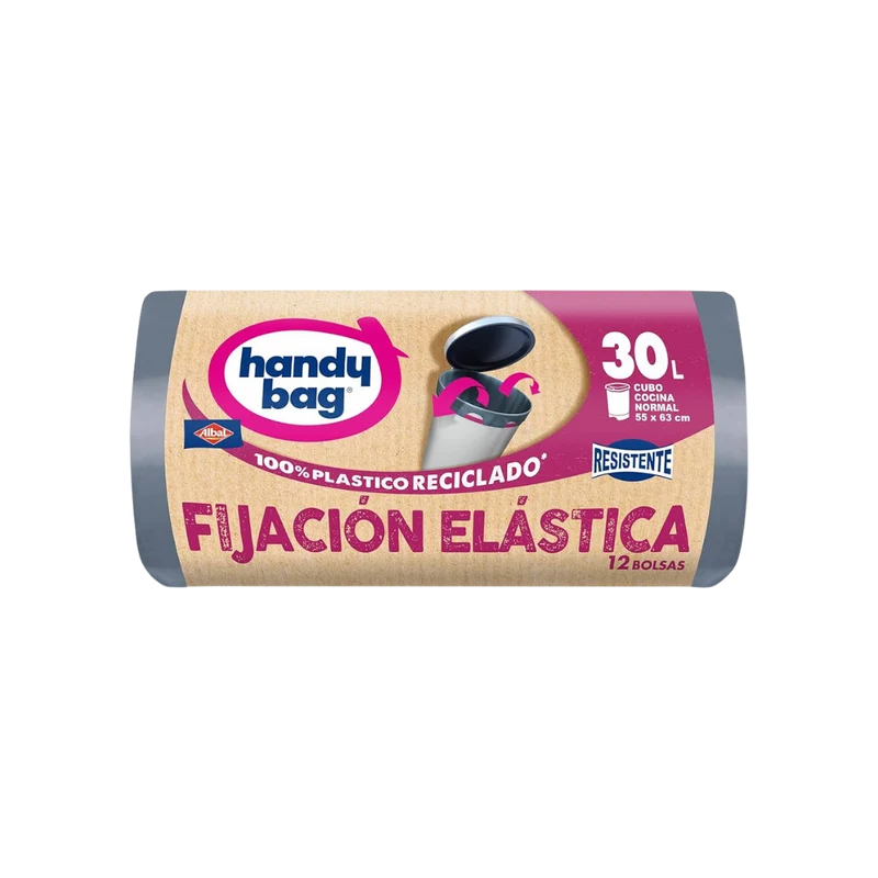 Bolsas de Basura Fijación Elástica Albal 30L 12u