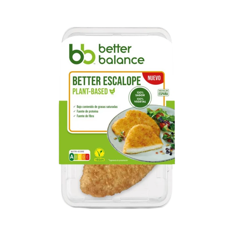 Better Balance Escalope Vegano 2u