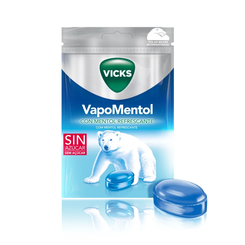 Vicks VapoMentol Caramelos 72g