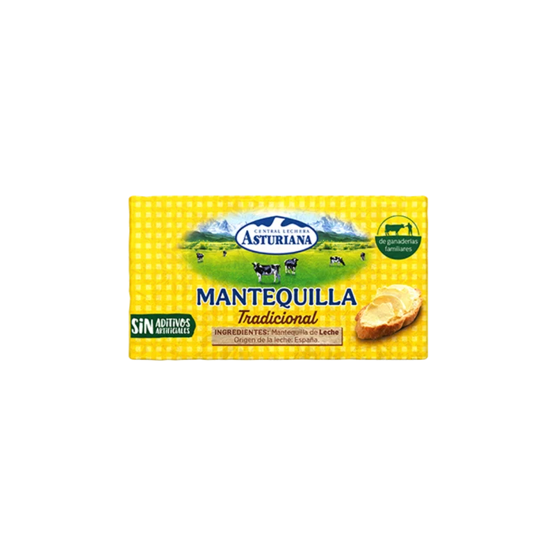 Mantequilla Asturiana Pastilla 125g