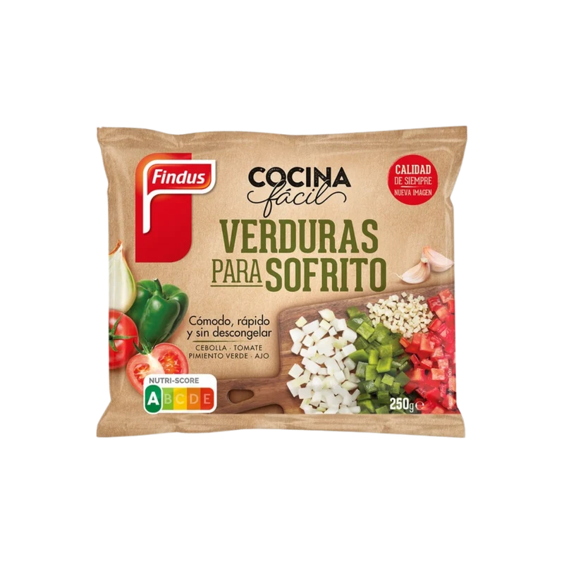 Verduras para Sofrito Findus 250g