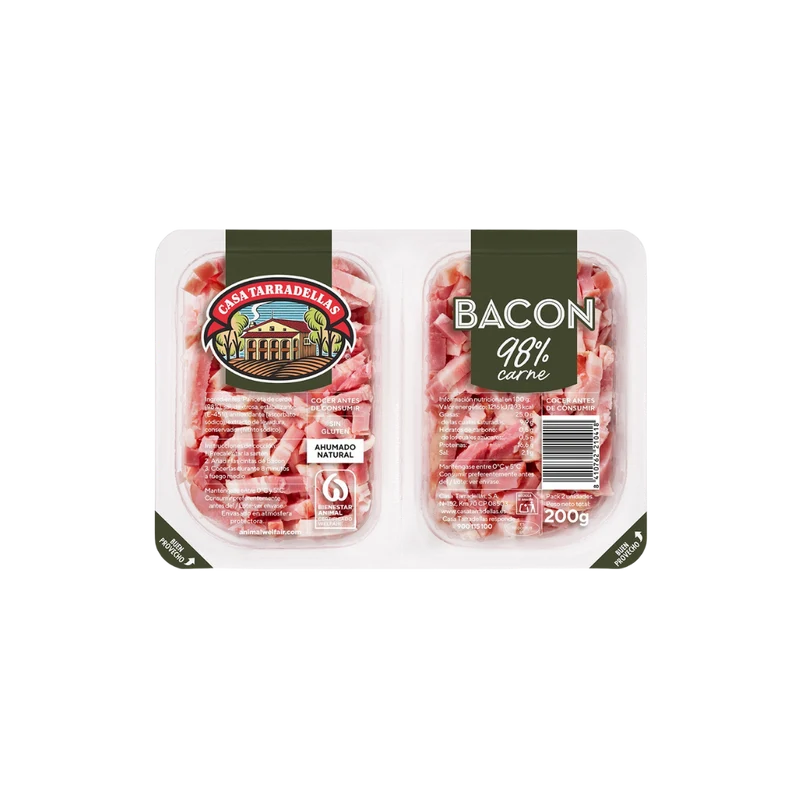 Cintas de Bacon Casa Tarradellas 2x100g