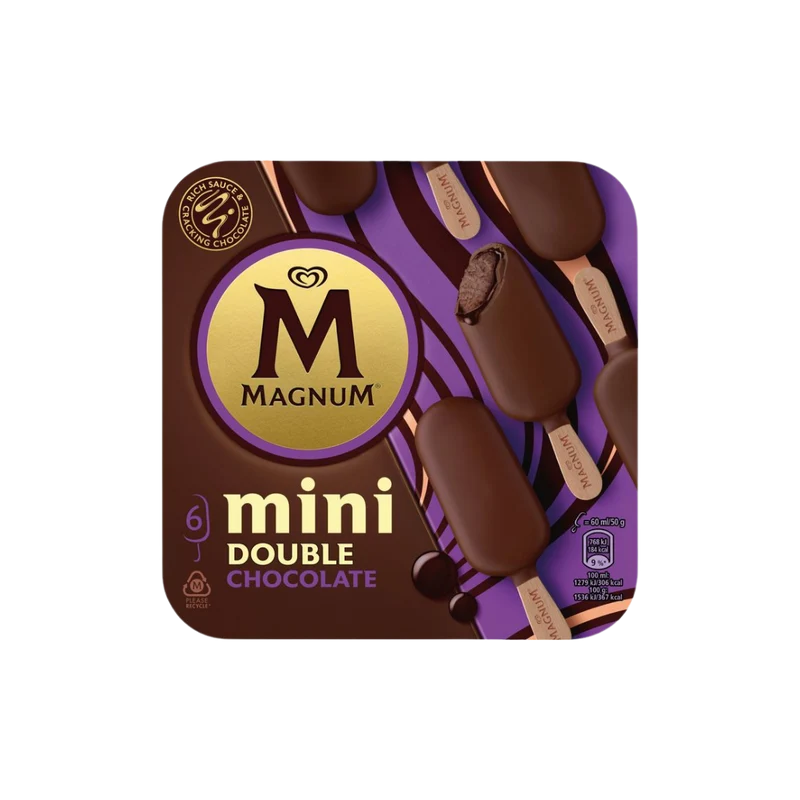 Magnum Mini Double Chocolate 6u