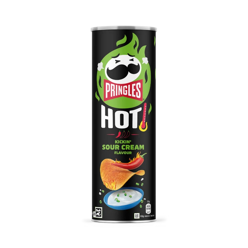 Pringles Hot Kickin' Sour Cream