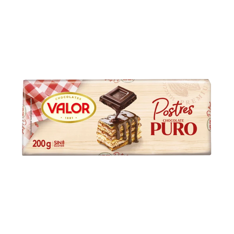 Chocolate Puro Postres Valor 200g