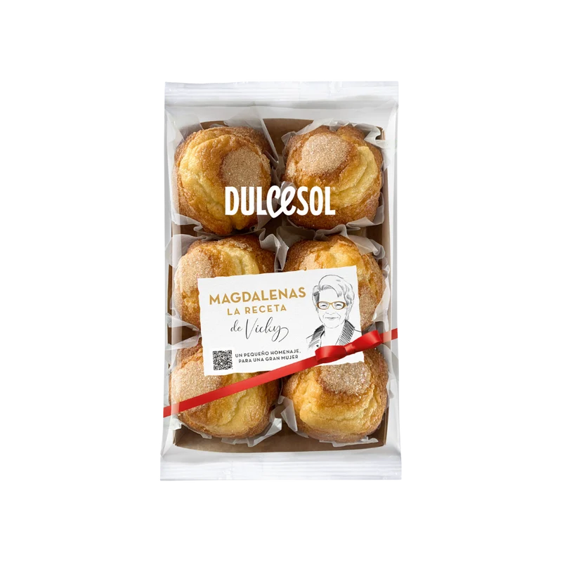 Dulcesol Magdalenas La Receta de Vicky 6u