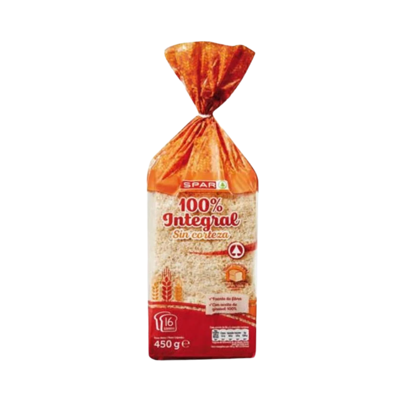 Pan Integral sin Corteza SPAR