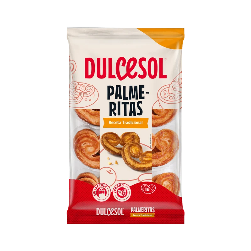 Dulcesol Palmeritas 180g