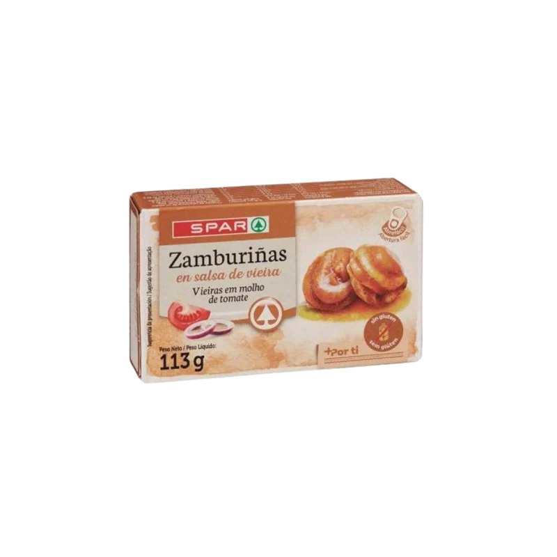 Zamburiñas en Salsa de Vieira SPAR