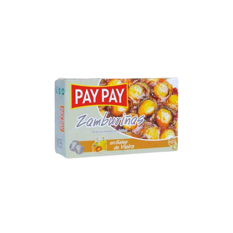 Zamburiñas en Salsa de Vieira Pay Pay