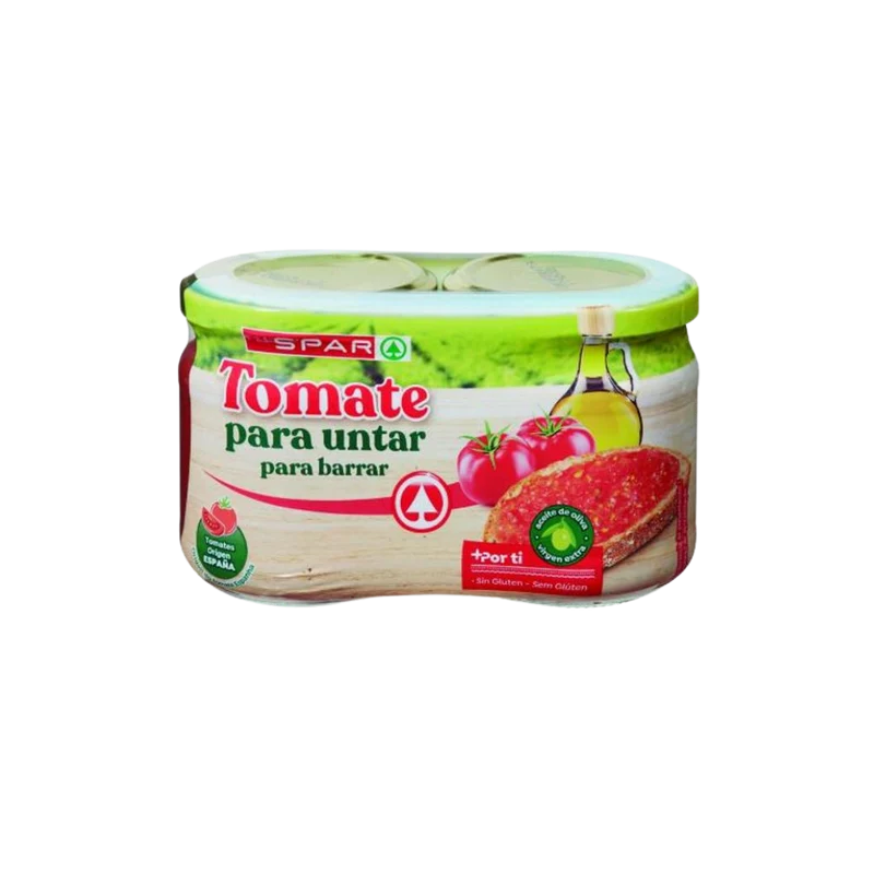 Tomate para Untar SPAR 2x185g
