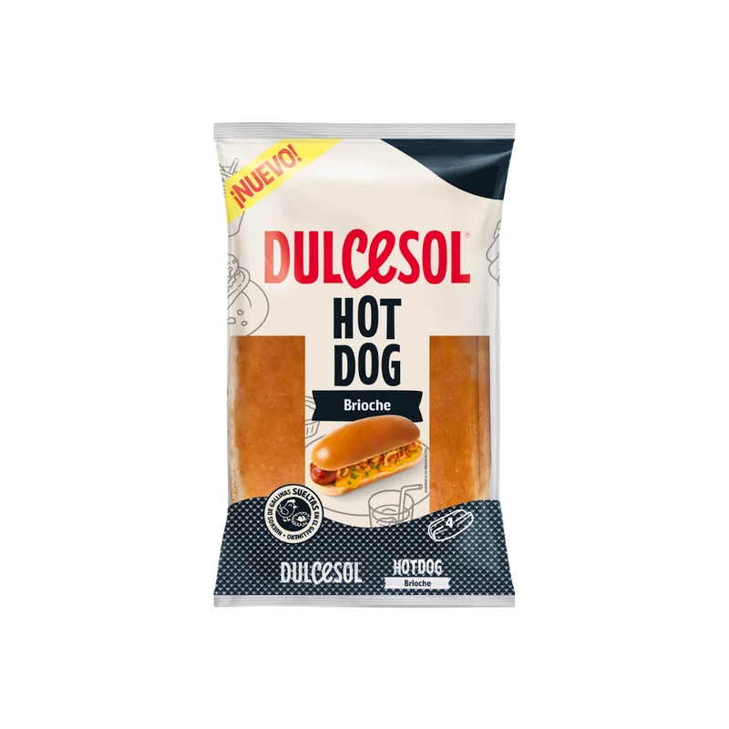 Dulcesol Hot Dog Brioche
