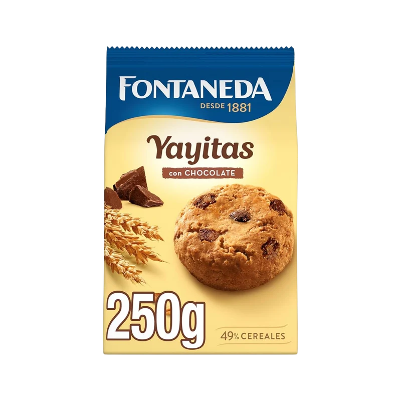 Yayitas con Chocolate Fontaneda 250g