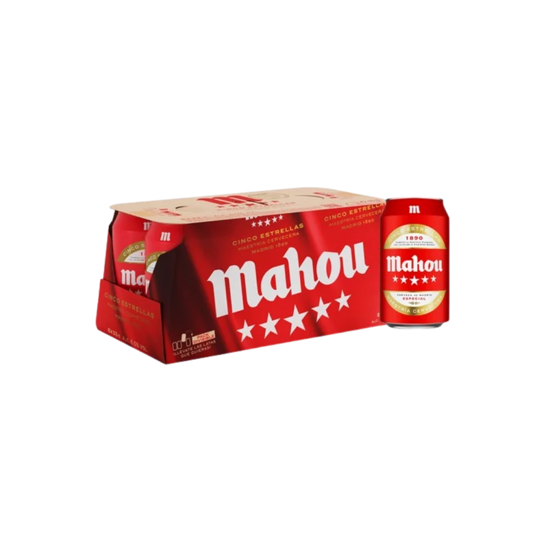 Cerveza Mahou 8x33cl