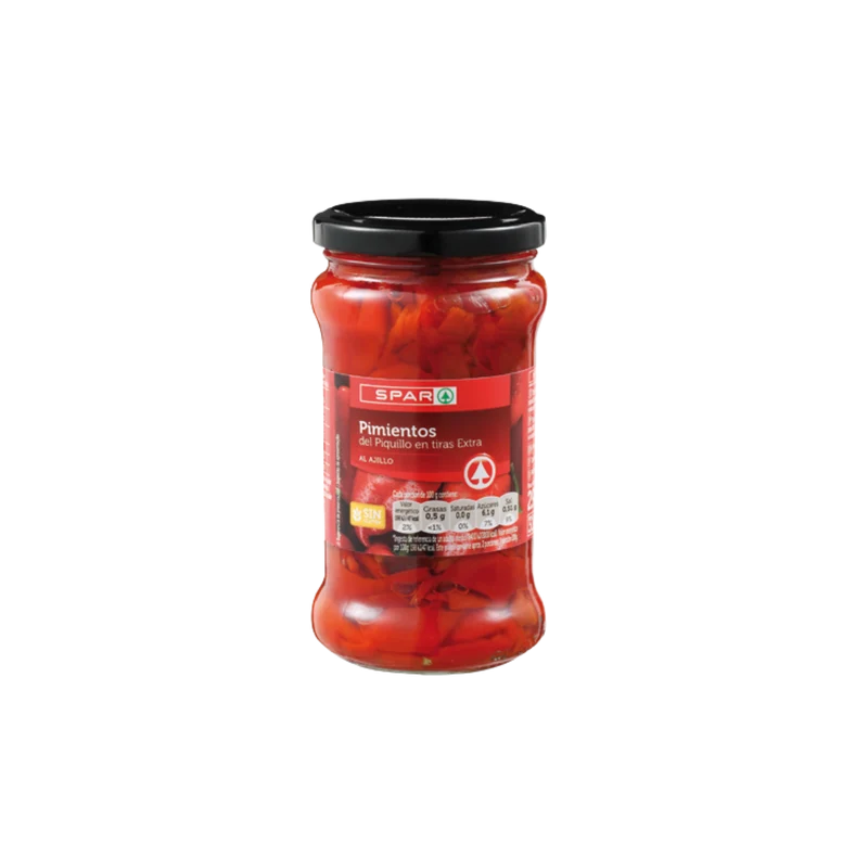 Pimientos del Piquillo en Tiras al Ajillo SPAR