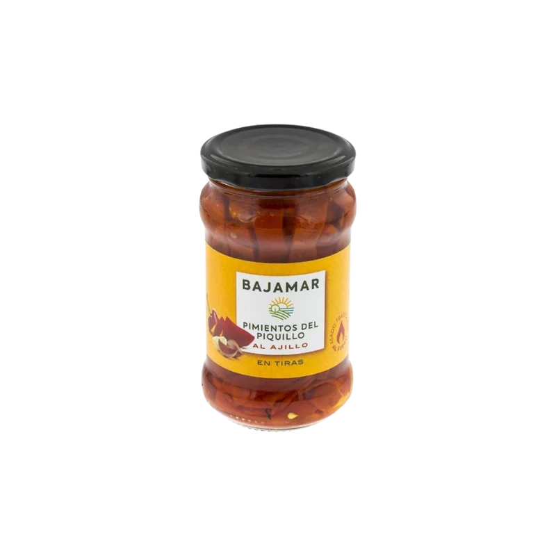 Pimientos del Piquillo en Tiras al Ajillo Bajamar