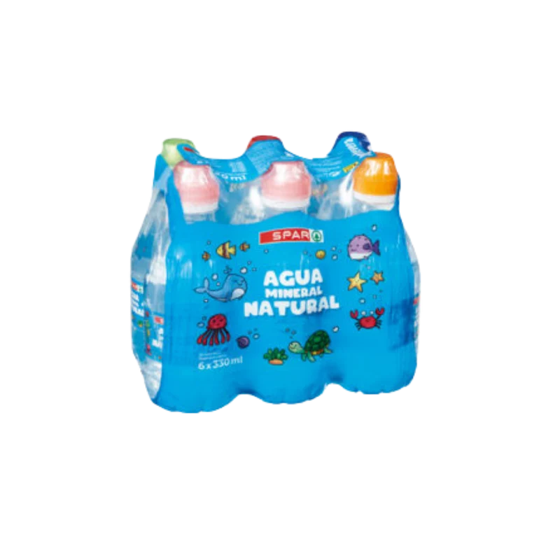 Agua Mineral Natural Sport SPAR 6x33cl