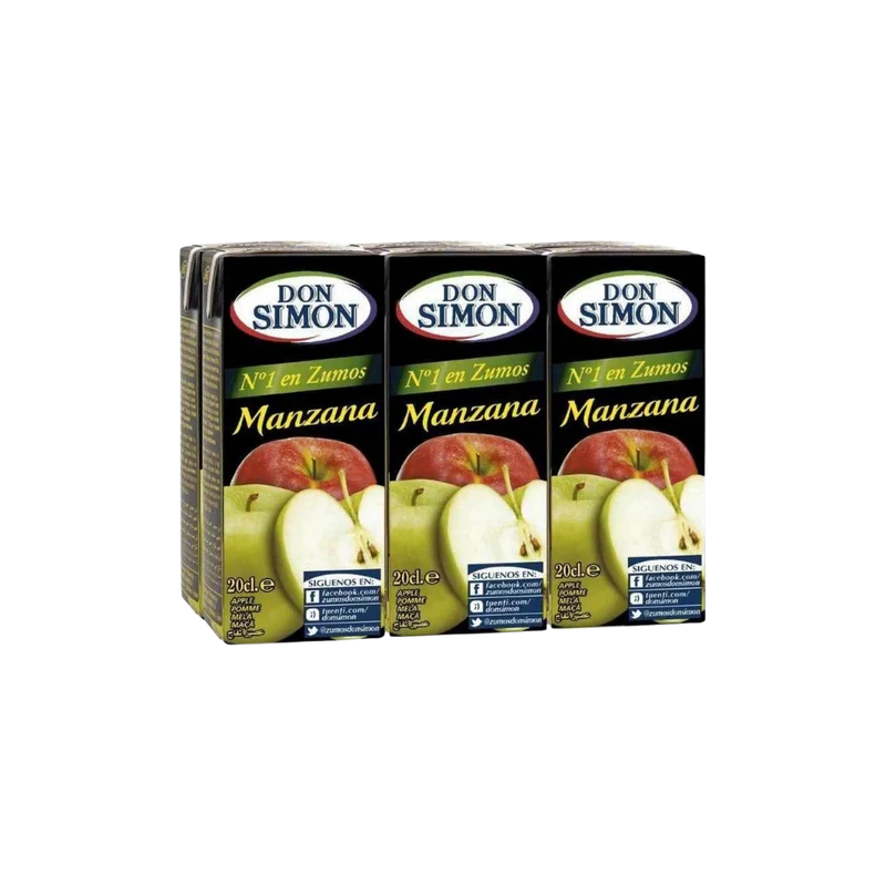 Zumo de Manzana Don Simon 6x200ml
