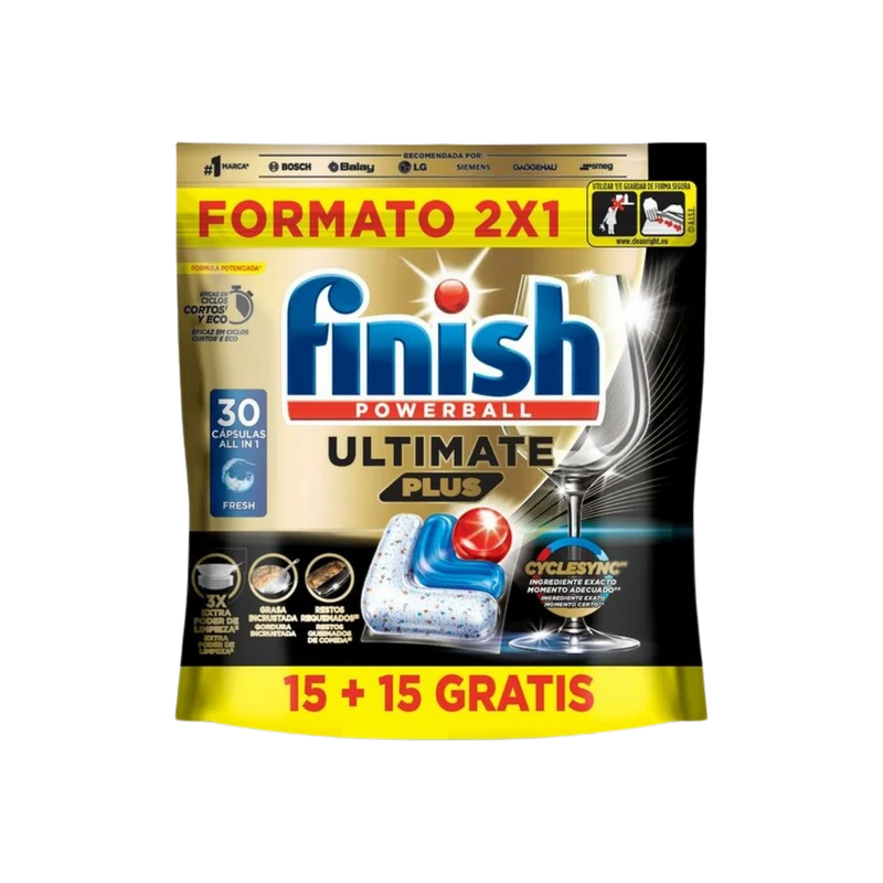 Finish Ultimate Plus 15P+15P